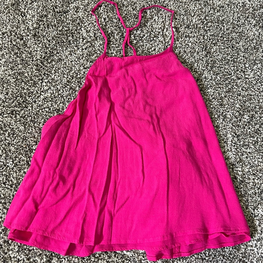 Hot pink top